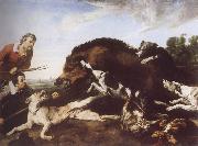 Frans Snyders Wild Boar Hunt china oil painting reproduction